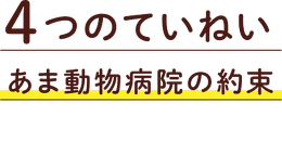 4つのていねい